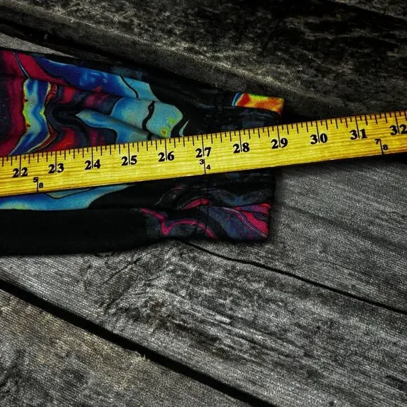 Fresh Prints of Bel Air Psychedelic Swirl Jogger Pants Multi Color Mens Small - Picture 4 of 6